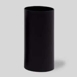 Epoxy painted steel black