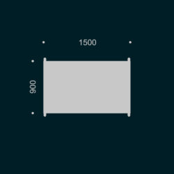 Naku Table 1500x900, height 720